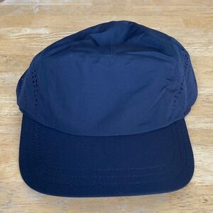 Athleta Ultra Light Run Cap 3.0 Black New  Women's Hat Walking Gorpcore